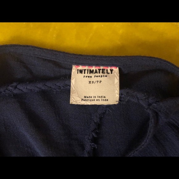 OPEN TO OFFERS Free People Distressed Flowy Tank - Picture 2 of 3